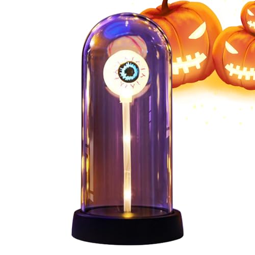 Lampe LED Halloween œil effrayant pour décoration de table et veilleuse de chambre