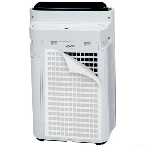 Kit de filtro de ventilación, kit de filtro de aire de algodón con cinta de montaje de doble cara, kit de filtro de ventilación electrostática para calefacción de rejilla de aire acondicionado, 200 x