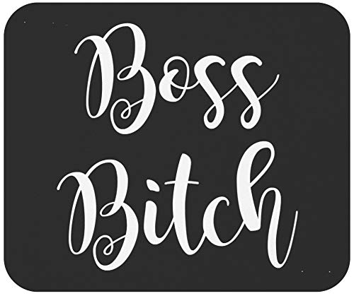 Boss Mousepad Mousemat - Womens Boss Bitch Coffee Mousemat Cute Boss Bitch Feminist Movemen 9