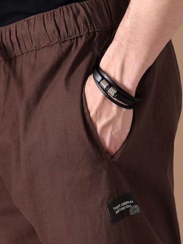 Image of Beyoung Cotton Loose Fit Pyjama For Men | Pure Cotton | Elasticated Waistband | Casual Style | Nightwear For Men | Lounge Pants