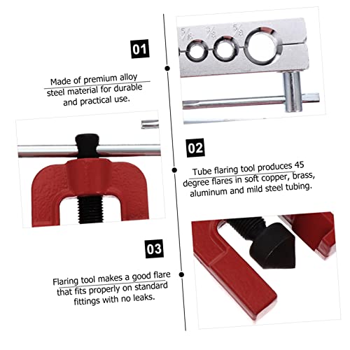 Kit de herramienta para doblez de tubos 45 grados pesado miniatura 7