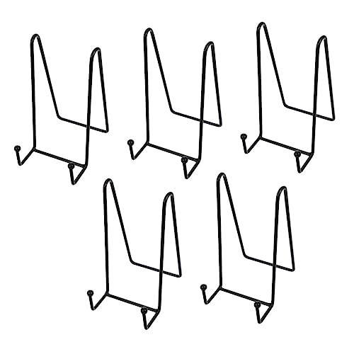 FUNOMOCYA 5pcs Photo Frame Stand Plate Holders Display Stand Picture Frame Holders Easy Tilt Angle Home Office Art Display