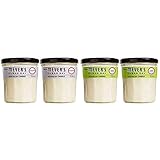 Mrs. Meyer's Clean Day Scented Soy Aromatherapy Candle Bundle, 35 Hour Burn Time, Made with Soy Wax, Lavender and Lemon Verbena Scent, 7.2 oz Jars (4 Candles Total)