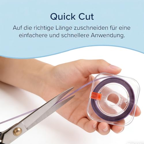 DASHUI 4 Bände Zahn Schleifpapier Zahnzwischenräume, 20/30/50μm Zahn Polierstreifen, Sicher und Langlebig für Reinigung der Zahnzwischenräume