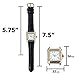 Peugeot Women Two-Tone Tank Shape Dress Watch with Designer Leather Wrist Band, Green