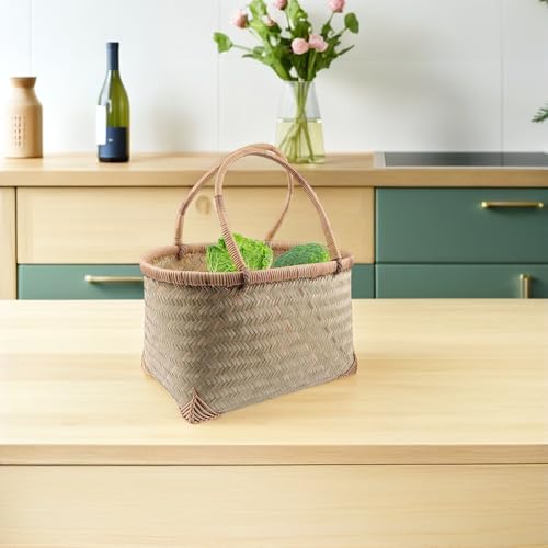 Panier à légumes solide et résistant au design naturel - 6