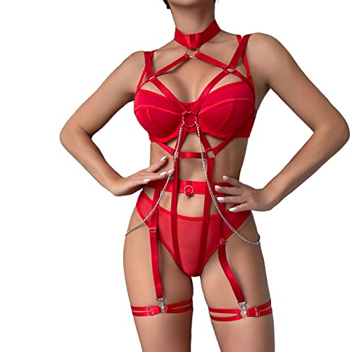 Bodystocking ouvert à chaîne pour raviver la flamme et oser la nouveauté