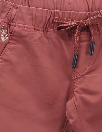 Image of U.S. POLO ASSN. Kids Slim fit Boys Cotton Trousers