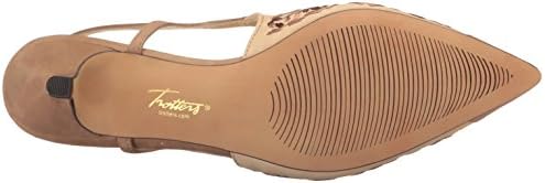 Trotters Women's Kimberly Dress Pump, Dark Tan/Sand, 6.5 N US | Image 3