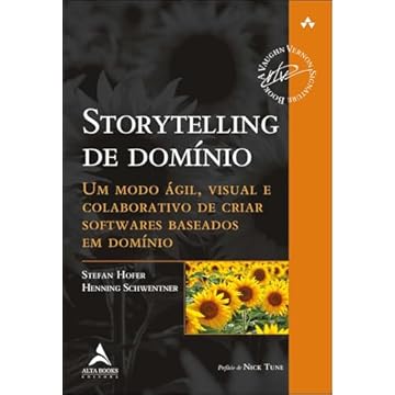 Capa do livro Storytelling de Domínio: um Modo ágil, Visual e Colaborativo de Criar Softwares Baseados em Domínio