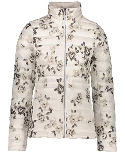 Obermeyer Womens Nieve Resort Down Insulat, Frosted Pewter, Small