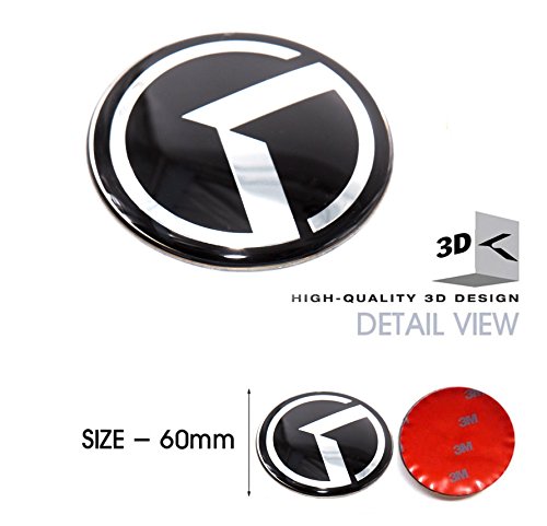 Lightkorea 60Mm 4Pcs 3D K Logo Wheel Center Caps Hub Decal Emblem Sticker Badge For Kia Stinger Niro Rio Sorento Sportage Optima Soul Cerato Forte Carnival Sedona Cadenza K900 Picanto Rondo #TOP7