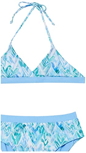 Splendid Girls' Graffiti Heart Wrap Triangle Bra & Reversible Highwaist Pant Set2