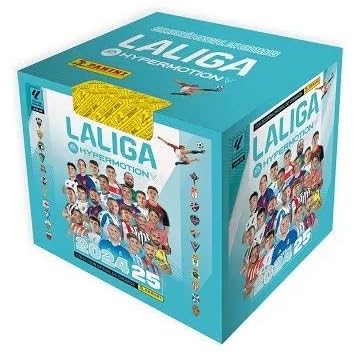 Genérico Caja con 50 Paquetes de cromos de fútbol Liga HYPERMOTION 2024 2025