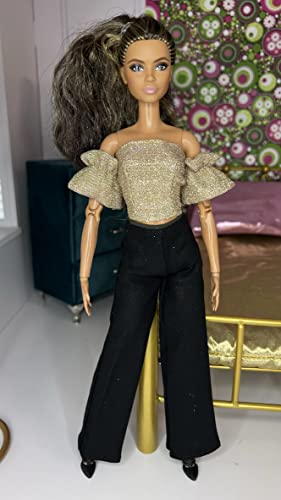 Eledoll CLOTHES Fashion Pack Boss Lady Beige Fur Coat Set New - Thumbnail 6