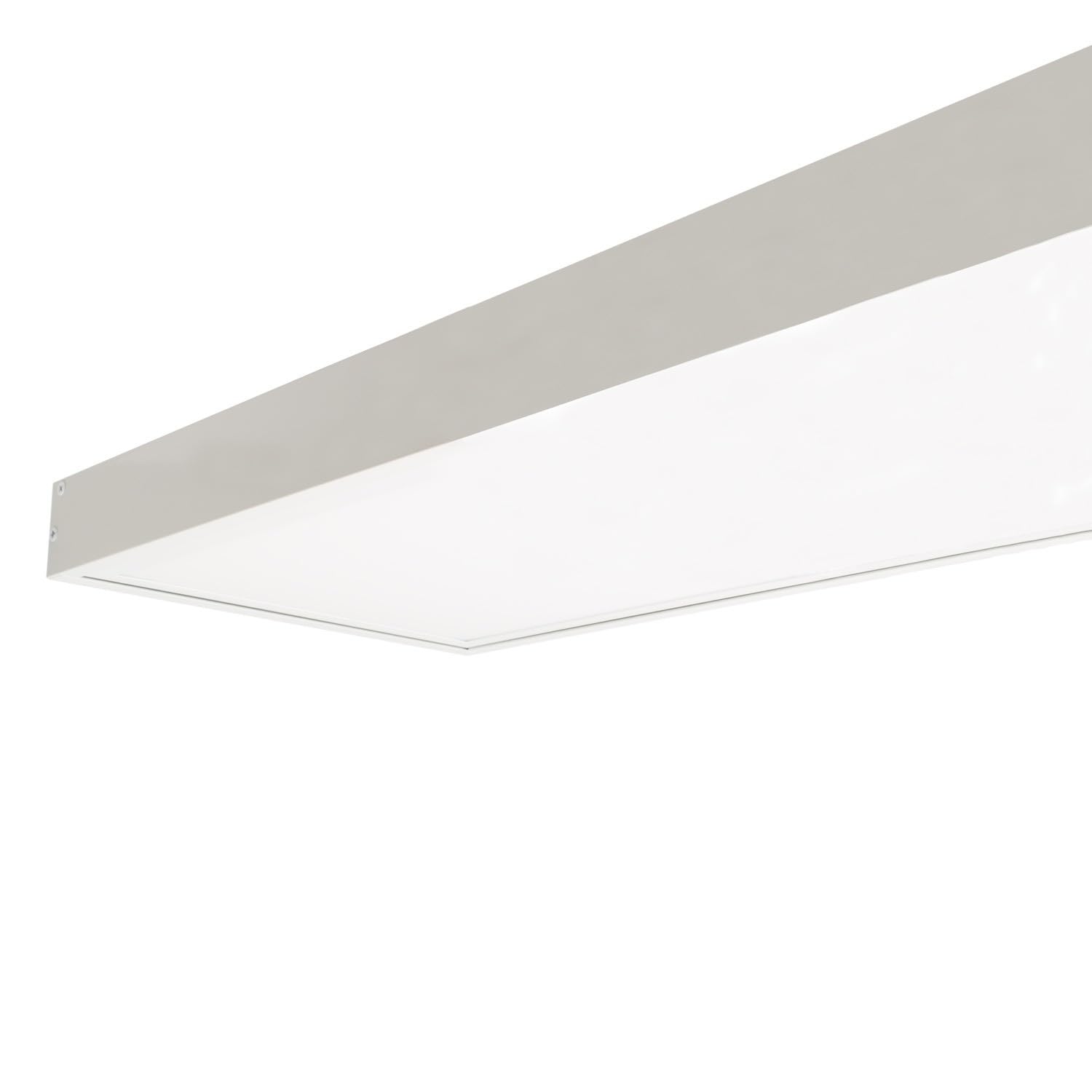 LEDKIA LIGHTING Panneau LED 120x30 cm 40W 4000lm + Kit en Saillie 4000K Non Dimmable Individuel Blanc neutre