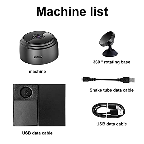 1080P Mini Ip Camera Wifi Wireless Baby Monitor Home Security Surveillance Nanny Cam Small Indoor Outdoor Video Recorder Motion Sensor Activated Night Vision Mirco Detection Support Sd Android Ios #TOP6