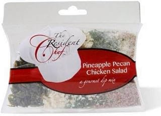 The Resident Chef Pineapple Pecan Chicken Salad* Gourmet Dip Mix to Make Cheeseball