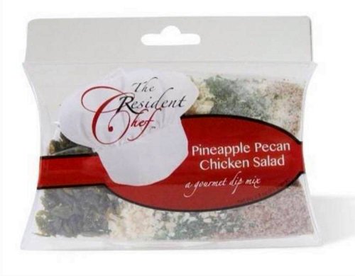 The Resident Chef Pineapple Pecan Chicken Salad* Gourmet Dip Mix to Make Cheeseball
