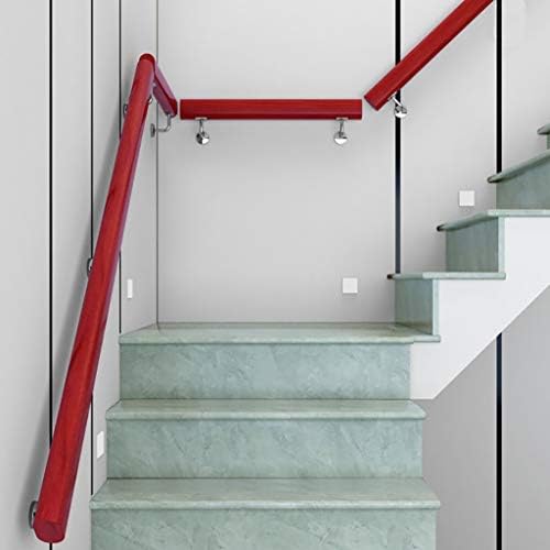 Handrail (50cm-600cm), Solid Wood Anti-Slip Stair Railing, Home Kindergarten Old Man Indoor Villa Loft Hospital Access Corridor Handrail, Oval (Size : 50cm)