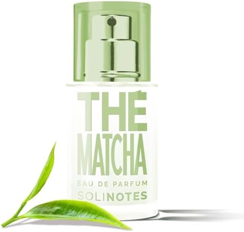 Solinotes Matcha Tea Eau de Parfum, Vanilla & Almond, for Women & Men, 15ml