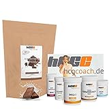 hCGC® 30 Tage Original Nahrungsergänzungs-Paket | mit Slim Protein Spezial Mix | 21 Tage Stoffwechselkur + 9 Tage geschenkt | Broschüre mit Anleitung | +Darmsanierung (Schokolade)