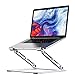 Produktbild Laptop Ständer, Faltbarer Tragbar Laptopständer aus Aluminium, Höhenverstellbarer und Ergonomischer Computer Ständer, ist Compatibel mit MacBook Pro/Air, Dell/HP/Lenovo und Anderen Notebooks(10" -17")