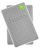 Tovolo Silicone Mini Ice Cube Tray with Lid, Charocal - Set of 2