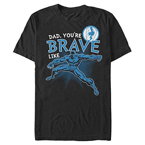 T-shirt Marvel grande taille 4XL haut homme manches courtes noir