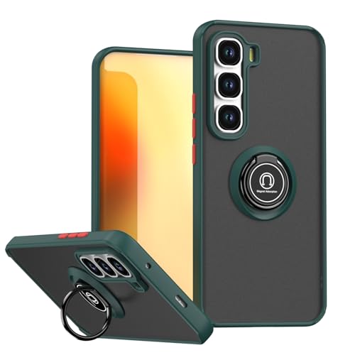 Case �Ή��@�� for Infinix Hot 60 Pro+, �Ή��@�� for Infinix Hot 60 Pro+ �����O�^�u���P�b�g�t���X�}�z�P�[�X Green