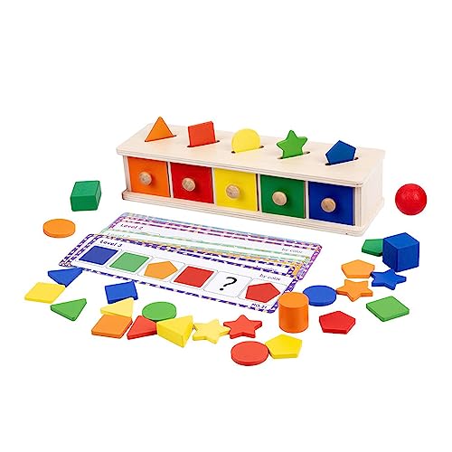 Jouets pour enfants de 1 à 3 ans boîte de permanence objet Montessori