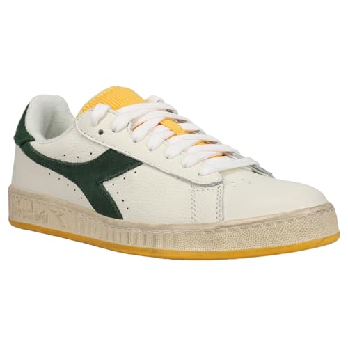 Diadora Mens Game L Low Icona Lace Up Sneakers Shoes Casual - White2