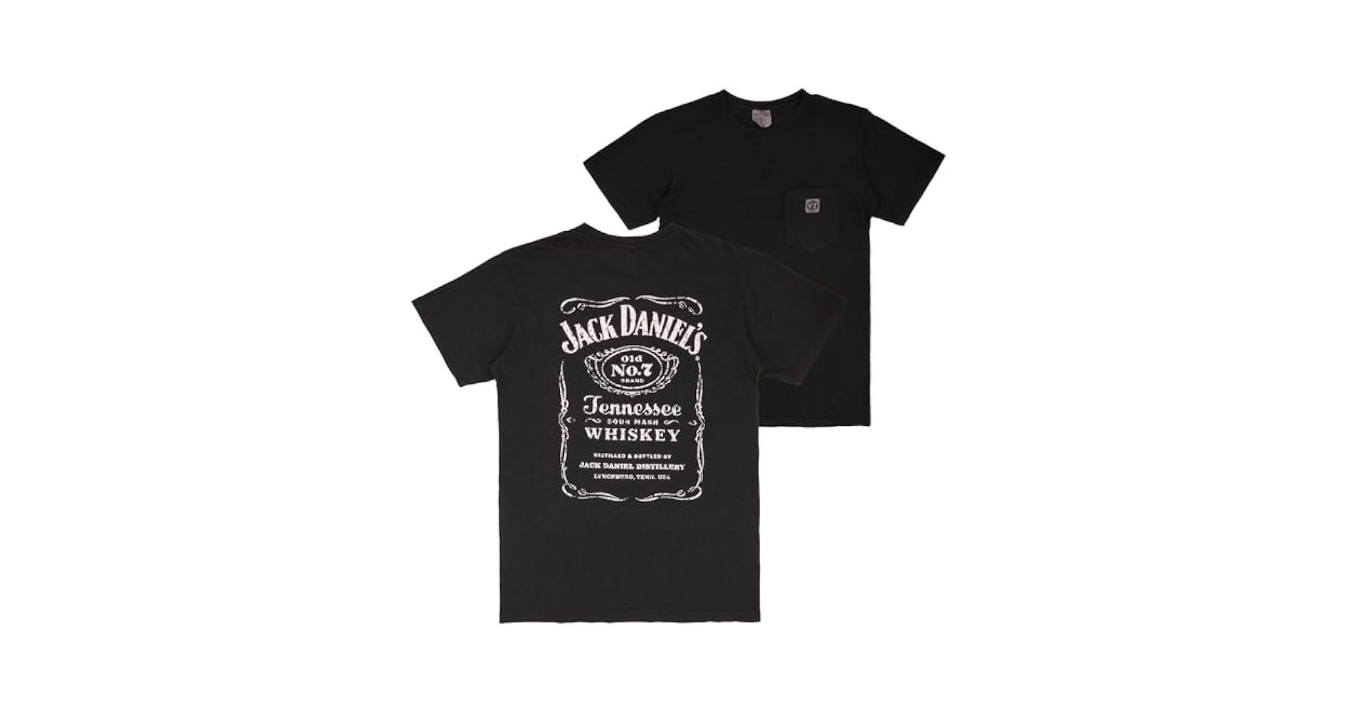 80〜90s Jack Daniel's Old No.7 Tシャツ USA製 90s VINTAGE JACK DANIEL'S OLD No7 WHISKEY 企業物