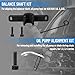2801 Flywheel Holder Flex Plate Lock Tool & 7676 Oil Seal Repair Kit with Balance Shaft & Oil Pump Alignment Tool Set, Compatible with BMW N20 N26 Engines， 83302222742, 83302318117, 83302212825