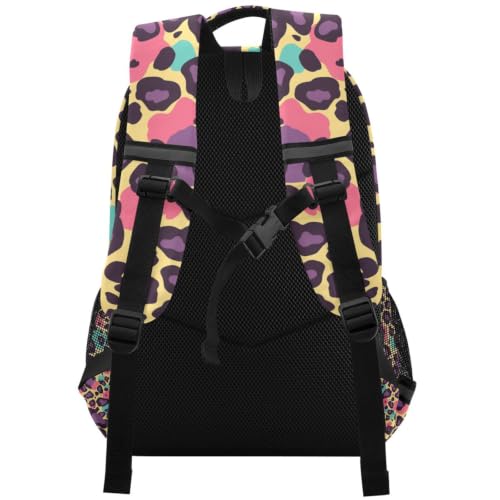 Cartable sac à dos ecole léopard robuste contre l'usure des cours - 2