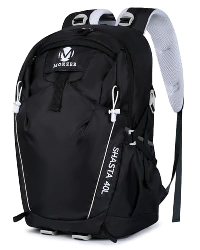 mokzer Hiking Backpack 40L Lightweight Daypacks for Men Women Outdoor Camping Mountaineering Trekking Waterproof Travel Bag
