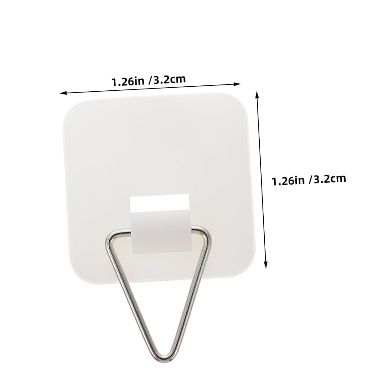 DECHOUS 25pcs Decorative Plate Wall Holders Adhesive Plate Hangers for Wall Display Decor