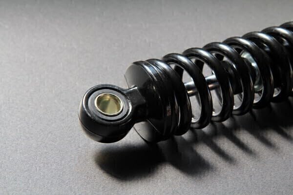 【238】細巻き 345mm 当時仕様 リア サスペンション黒 × 黒 238】新品 リヤサス345mm 黒x黒 細巻き 当時仕様 検KONI