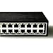 WIWAV WDH-16ET-DC 10/100Mbps Unmanaged 16-Port Industrial Ethernet Switches with DIN Rail/Wall-Mount (UL Listed, Fanless, -30°C~75°C)