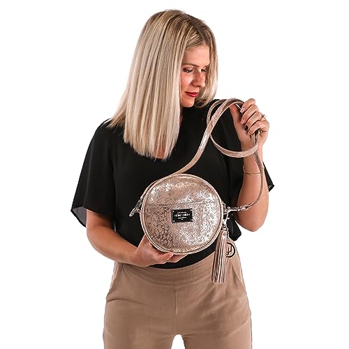 Handmade Circle Crossbody Bag, Leather Round Shoulder Bag, Circle Tote Bag, Hobo Bag, Sling Bag Leather Bag, Bridesmaid Bag, Circular Bag3