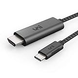 【Thunderbolt 3 / USB C kompatibel】Breite Kompatibel mit MacBook Pro (seit 2017), Mac Mini (seit 2018), iMac 2017, MacBook (seit 2015), iPad Pro, Surface Book 2, Pixelbook, Galaxy Book, Galaxy S10/S9/S9 Plus/Note 8/Note 9, Dell XPS 15, Chromebook, Chromebook Pixel, Pixel Slate usw. (siehe detaillierte Produktbeschreibung weiter unten) **Hinweis: Da iPad Pro nur das Displayport-Protokoll unterstützt, unterstützt HDMI nur 2K bei 60 Hz und nicht den Vollbildmodus.**