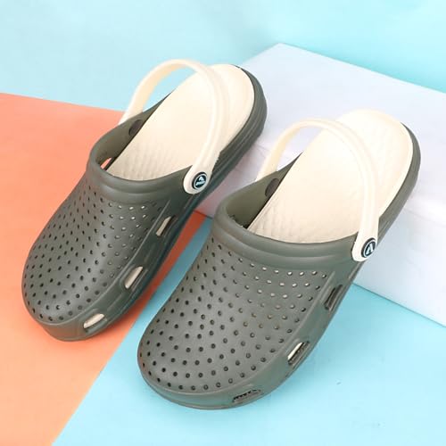 Image of Aqualite AL-636 Clogs Men | Classic Men Clogs Lightweight Slip-On Mens Clogs Casual Comfortable Clogs for Men | Men Clogs Footwear Men's Clogs & Mules