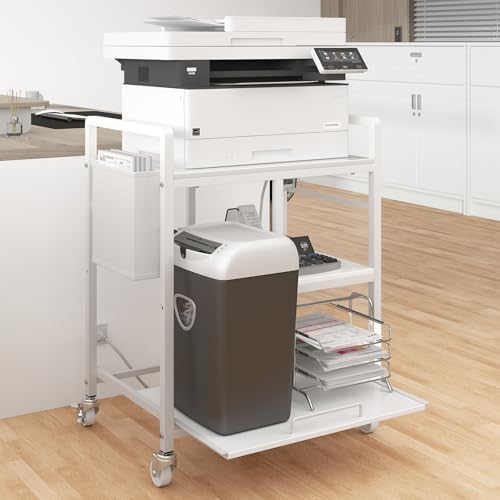 Image of Sedegn Printer Stand with Storage: 24 x 18 Inch Top for Large Printers