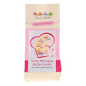 FunCakes Special Edition Mix voor Swiss Meringue Buttercream: Makkelijk in Gebruik, Romig, Perfect voor Taartdecoratie…