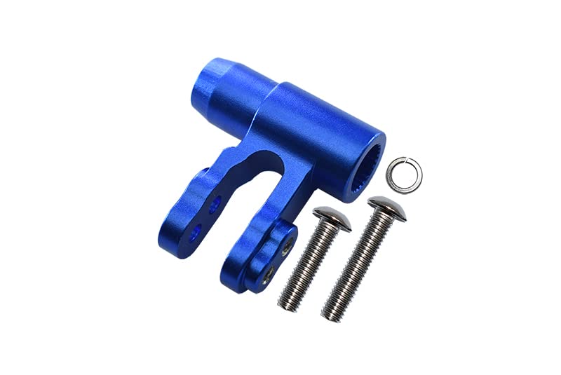 GPM for Traxxas X Maxx 4X4 Upgrade Parts Aluminum Steering Post - 1Pc Set Blue