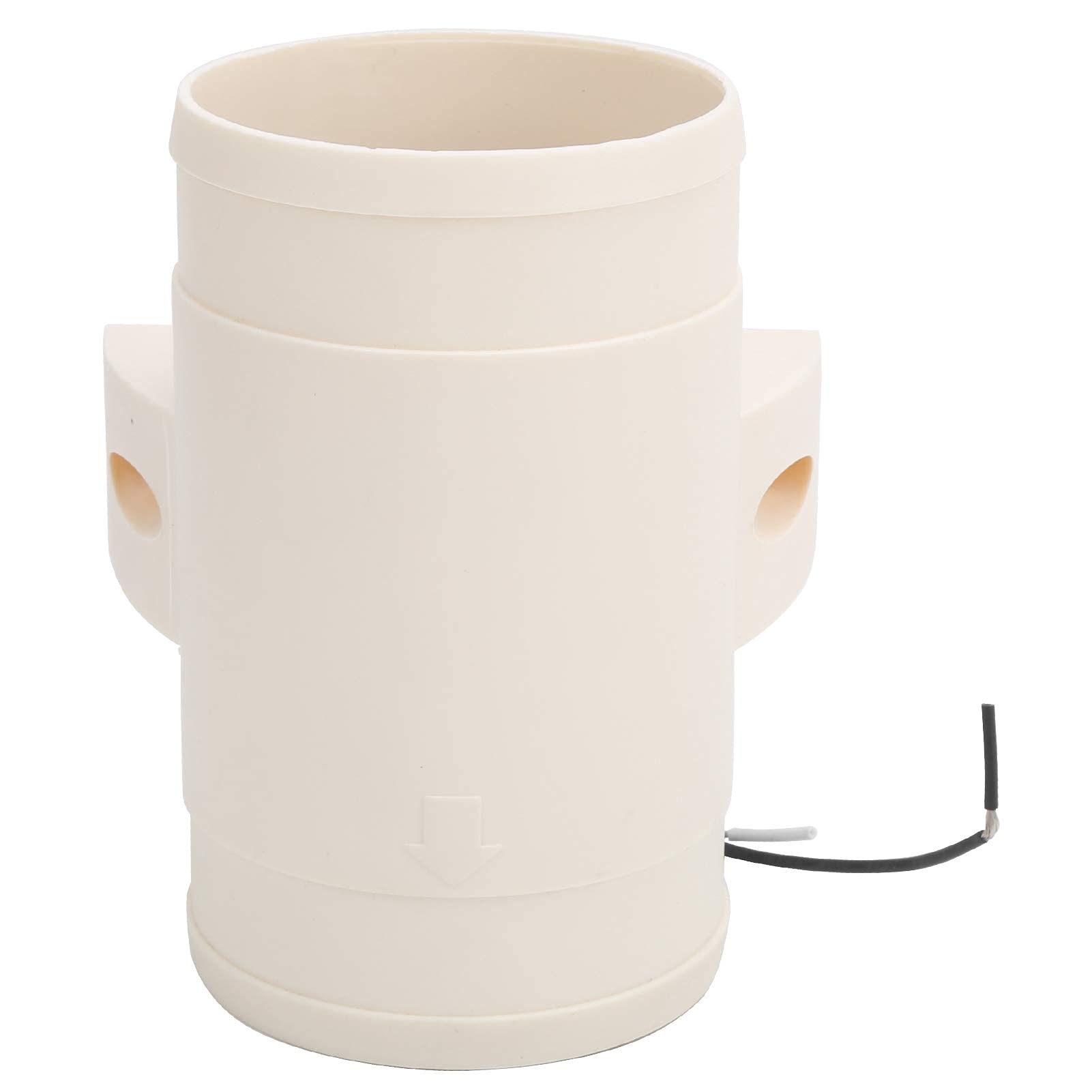 Riloer Soplador de aire en línea de 12 V con ventilador compacto de tubo de entrada de 75 MM/3 "para ventilación de cabina marina de galera de motor de sentina de barco