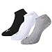 Produktbild PUMA Damen Puma Unisex Sneaker Plain 3p Socken, Grau / Weiß Schwarz, 43-46 EU