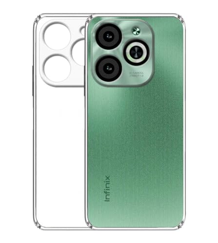 Image of Soft Silicone TPU Back Cover Compatible with Infinix Smart 8 HD