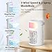 Portable Air Conditioner, 2025 Upgraded 4-IN-1 Ultra-Quiet Design Portable AC Unit with 2 Cool Mist & Speeds1500ml Remote Control Air Conditioner Evaporative for Home,Office,Bedroom, Camping