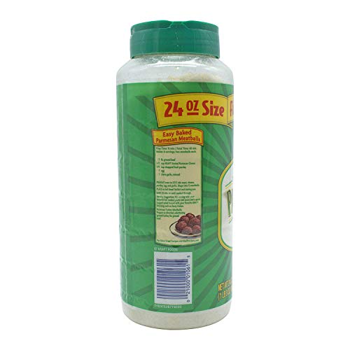 Kraft 100% Grated Parmesan Cheese, 680g